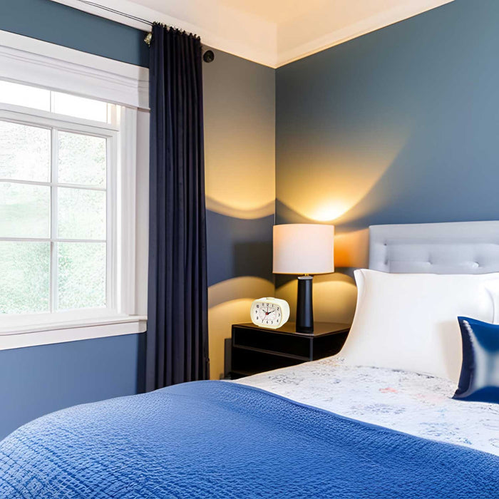 Vintage Reisewecker Creme 11x9cm Retro Analog Nostalgie Quarz-Wecker