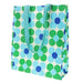 Shopper Einkaufstasche Daisy Blau Grün Recycelt faltbar Strandtasche Tragetasche