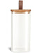 Vorratsdose aus Glas 1900ml 28x10cm mit Deckel Vorratsglas Luftdicht Küche Organizer