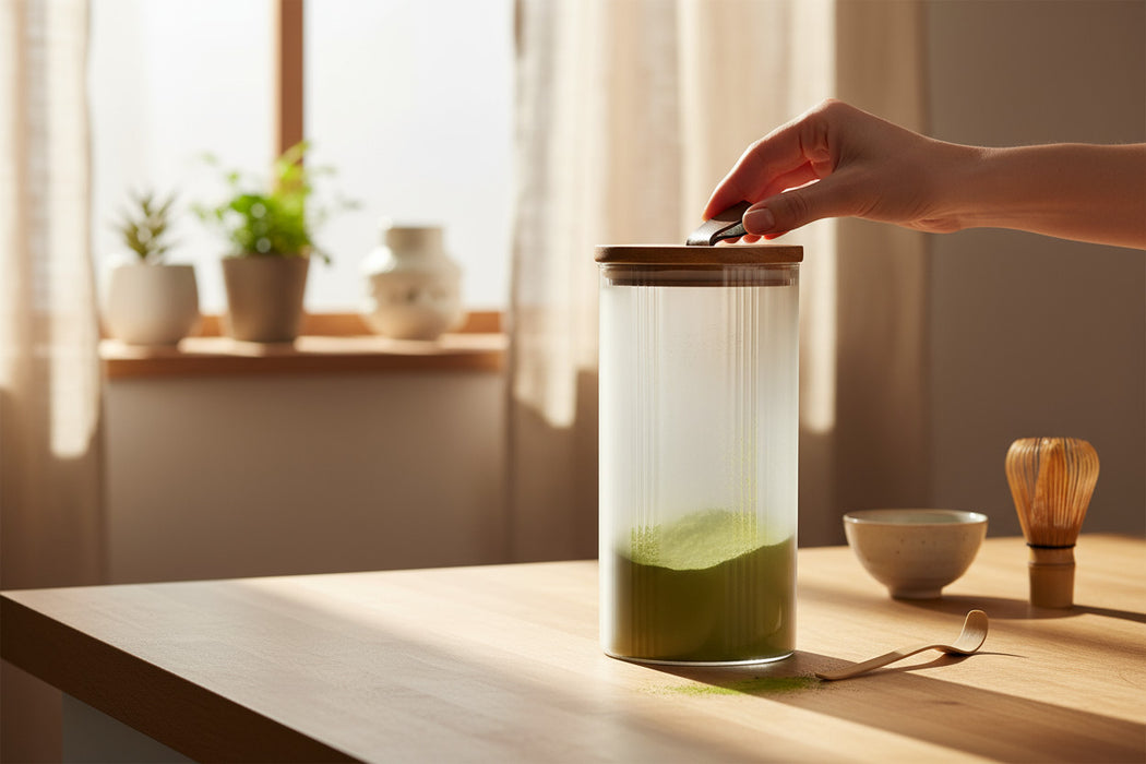 Vorratsdose aus Glas 1900ml 28x10cm mit Deckel Vorratsglas Luftdicht Küche Organizer