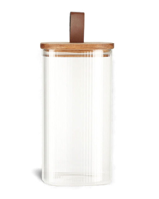 KI-generiertes Bild,Vorratsdose aus Glas 1500ml 21x10cm mit Deckel Vorratsglas Luftdicht Küche Organizer