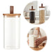 Vorratsdose aus Glas 1500ml 21x10cm mit Deckel Vorratsglas Luftdicht Küche Organizer