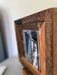 Vintage Wand Bilderrahmen 15x15cm Fundholz Recycelt Fotorahmen Retro