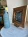 Vintage Wand Bilderrahmen 15x15cm Nature Fundholz Recycelt Fotorahmen Retro