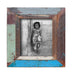 KI-generiertes Bild,Vintage Wand Bilderrahmen 15x15cm Dehli Fotorahmen Retro