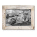 Vintage Wand-Bilderrahmen 20x30cm Weiß Fundholz Recycelt Fotorahmen Retro