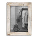 Vintage Wand-Bilderrahmen 20x30cm Weiß Fundholz Recycelt Fotorahmen Retro