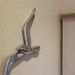 Wand Deko-Objekt Möwe 34cm Aluminium Silber Deko-Figur