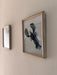 Vintage Wandbild Sylt Motiv Hummer 20x28cm Holzrahmen Glas-Scheibe maritime Deko