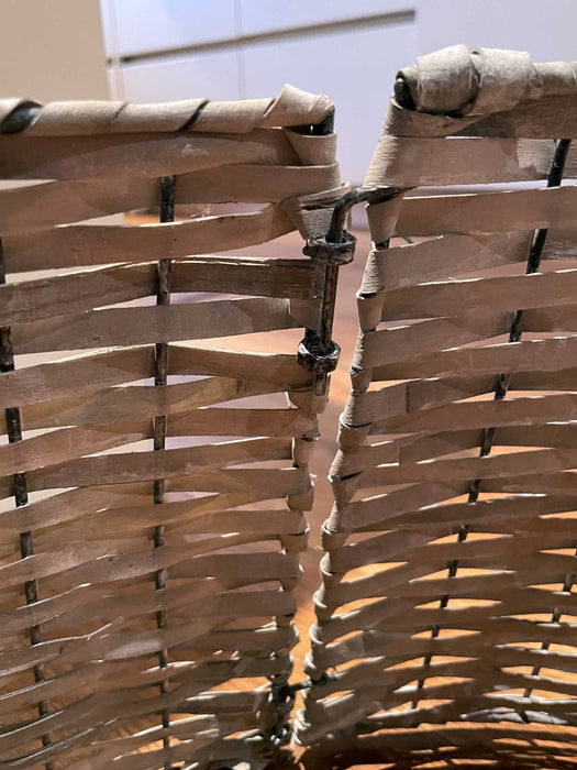 Weihnachtsbaum Rock Weide 57cm Grau Christmas Tree Skirt Christbaumständer