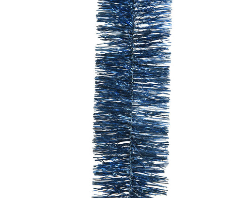 KI-generiertes Bild Brillant Weihnachts-Girlande 270cm Blau Glänzend Fasching Party Baum-Deko