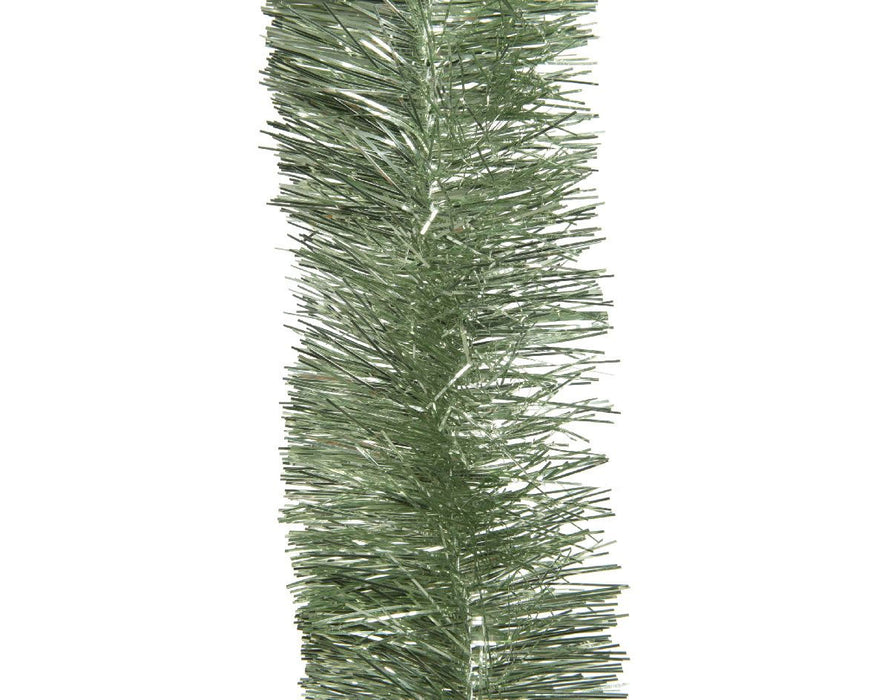 KI-generiertes Bild,Brillant Weihnachts-Girlande 270cm Grün Glänzend Fasching Party Baum-Deko