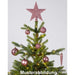 33 Christbaumkugeln Kunststoff Rot Weihnachtsrot Spitze Stern Weihnachtskugeln
