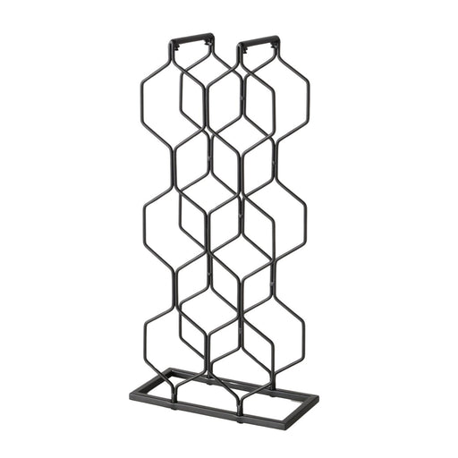 Weinregal Weinständer Metall 48cm für 8 Flaschen Flaschenregal Flaschenhalter