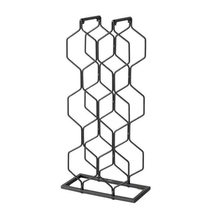 Weinregal Weinständer Metall 48cm für 8 Flaschen Flaschenregal Flaschenhalter