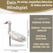 Windspiel Windgans Gertrude 70cm Windsack Gartendeko für draußen