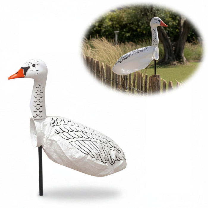 Windspiel Windgans Gertrude 70cm Windsack Gartendeko für draußen