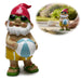 KI-generiertes Bild XL Deko Figur Gartenzwerg Beachball 20cm Gnom Skulptur Gartenstatue Statue Objekt