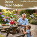 XL Deko Figur Gartenzwerg Cocktail 20cm Gnom Skulptur Gartenstatue Statue Objekt
