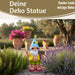 XL Deko Figur Gartenzwerg Summer 23cm Gnom Skulptur Gartenstatue Statue Objekt