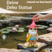 XL Deko Figur Gartenzwerg Surfer 23cm Gnom Skulptur Gartenstatue Statue Objekt