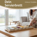 KI-generiertes Bild,XL Tapas Snacktablett Snackteller 9-fach Set 58cm Eckig Serviertablett Snackschalen