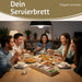 KI-generiertes Bild,XL Tapas Snacktablett Snackteller 9-fach Set 58cm Eckig Serviertablett Snackschalen