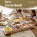 XL Tapas Snacktablett Snackteller 9-fach Set 58cm Eckig Serviertablett Snackschalen