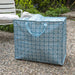 XXL Jumbo Bag Blue Friendship 55cm Recyclet Aufbewahrungstasche Einkaufstasche