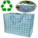 XXL Jumbo Bag Blue Friendship 55cm Recyclet Aufbewahrungstasche Einkaufstasche