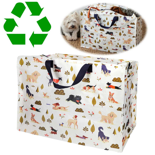 XXL Jumbo Bag Dog Park Hunde 55cm Recyclet Aufbewahrungstasche Einkaufstasche