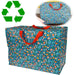 KI-generiertes Bild XXL Jumbo Bag Fairies Garden 55cm Kunststoff Aufbewahrungstasche Einkaufstasche