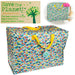 XXL Jumbo Bag Blumen 55cm Recycelt Aufbewahrungstasche Einkaufstasche