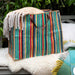 XXL Jumbo Bag Retro 70´ziger Steifen 55cm Recycelt Aufbewahrungstasche Einkaufstasche