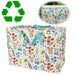XXL Jumbo Bag Wild Flowers 55cm Recycelt Aufbewahrungstasche Einkaufstasche