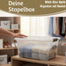 KI-generiertes Bild,XL Stapelbox Allzweckbox 3´er Set 40x28cm ?? mit Deckel Transportbox Stapelkiste