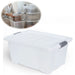 XL Stapelbox Allzweckbox 40x28x20cm ♻️ mit Deckel Transportbox Stapelkiste