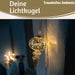 KI-generiertes Bild,XL Deko Glas Lichtkugel 10 LED 27cm Zapfen Silber Glaskugel Timer Batterie Anhängen
