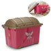 XL Spielzeugkiste Prinzessin Fee Aufbewahrungsbox Rollbox Rollen