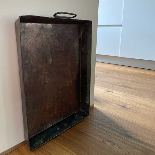 XL Metall Deko Tablett Serviertablett Dehli ♻️ 53cm Kerzenteller Kerzentablett