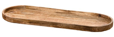 KI-generiertes Bild,XXL Deko-Tablett Mango-Holz Braun 81cm groß Serviertablett Obst-Schale Brot