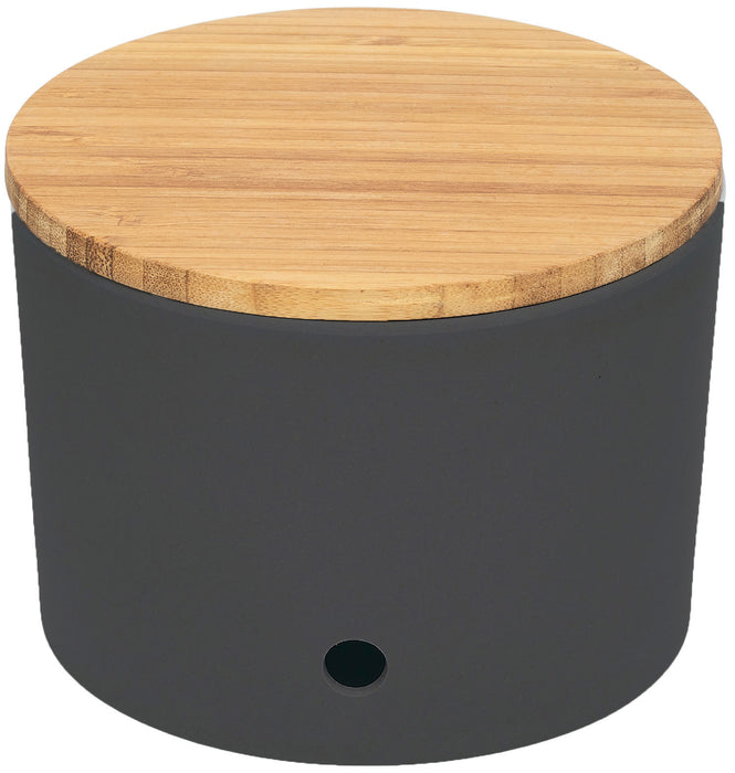 Natur-Design Zwiebeltopf 20x16cm Made in Germany Grau Schiefer