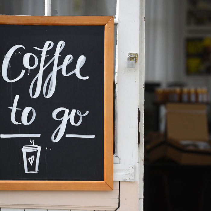KI-generiertes Bild,Ecoffee Cup 400ml Otrobanda PLA Coffee to Go Becher Wiederverwendbar