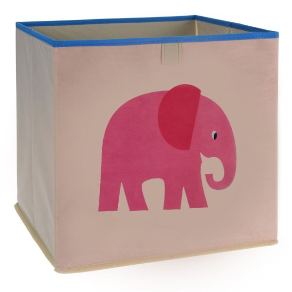 Kinder Aufbewahrungsbox Elefant 32cm Faltbar Spielzeugkiste Organizer