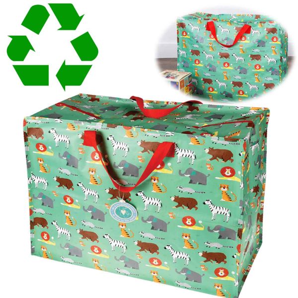 XXL Jumbo Bag Animal Park 55cm Recycled Allzwecktasche Einkaufstasche